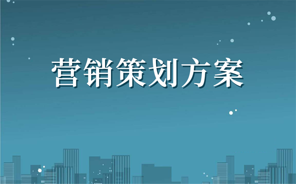 网络营销策划书范文(网络营销策划书范文模板 服装)