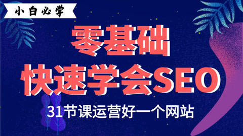 seo课程培训视频(seo基础知识培训视频)